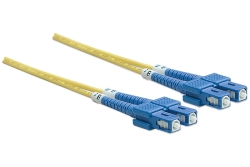 INTELLINET LWL Anschlusskabel SC/SC 5m Singlemode OS2 gelb