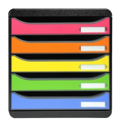 Schubladenbox Big Box Plus - A4+, 5 offene Laden,...
