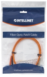 INTELLINET LWL Anschlusskabel LC/ST 2M Multimode OM1 orange