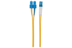 INTELLINET LWL Anschlusskabel LC/SC 5m Singlemode OS2 gelb