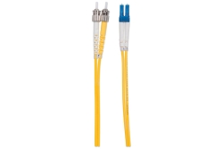 INTELLINET LWL Anschlusskabel LC/ST 2m Singlemode OS2 gelb