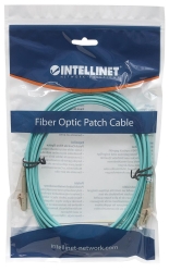 INTELLINET LWL Anschlusskabel LC/LC 3m Multimode OM3 aqua