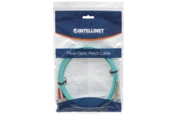 INTELLINET LWL Anschlusskabel LC/SC 3m Multimode OM3 aqua