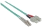 INTELLINET LWL Anschlusskabel LC/SC 3m Multimode OM3 aqua
