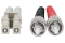 INTELLINET LWL Anschlusskabel LC/ST 1m Multimode OM3 Aqua