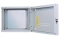 INTELLINET Wandverteiler 12HE 540x450mm Schwenkrahmen grau
