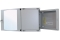 INTELLINET Wandverteiler 12HE 540x450mm Schwenkrahmen grau