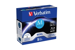 M-DISC Verbatim BD-R 4X 100 GB INKJET PRINTABLE retail