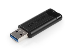USB-Stick 64GB Verbatim 3.2 Pin Stripe Black retail