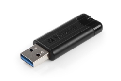 USB-Stick 256GB Verbatim 3.2 Pin Stripe Black retail