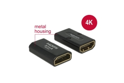 DELOCK HDMI Adapter A -> A Bu/Bu 4K Metallgehäuse