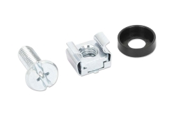 INTELLINET Schraubensatz 100-teilig silber