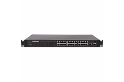 INTELLINET Switch 24x GE Web-Managed Rackmount 2x SFP