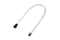 Nanoxia Kabel 3-Pin Verlängerung, 30 cm, Single, weiß