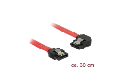 SATA-Kabel Delock SATA III -> SATA links St/St 0.30m...