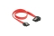 SATA-Kabel Delock SATA III -> SATA links St/St 0.30m rot Cli