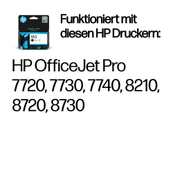 HP 953 Schwarz Tintenpatrone 23,5ml