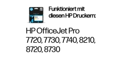 HP 953 Gelb Tintenpatrone 10ml