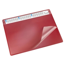Schreibunterlage DURELLA soft - 65 x 50 cm, rot