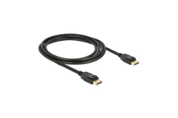 DELOCK Displayport Kabel DP -> DP St/St 2.00m schwarz 4K