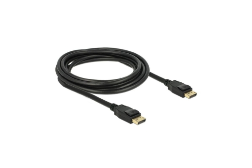 DELOCK Displayport Kabel DP -> DP St/St 3.00m schwarz 4K