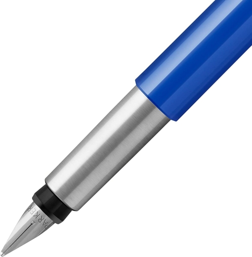 Parker Vector Füller | Blau | Füllfederhalter Mittlere Spitze | Blau Tinte