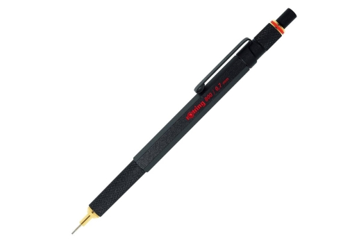 ROTRING Feinminenstift 800 Schwarz 0,7 Geschenkbox