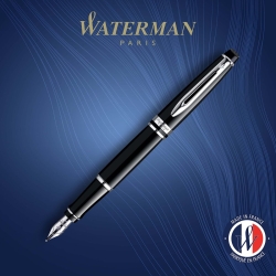 Waterman Expert Füller | Hochglänzend Schwarz...