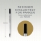 Parker Ersatzminen für Tintenroller | mittlere Spitze | schwarze QUINK Tinte | 2 Stück