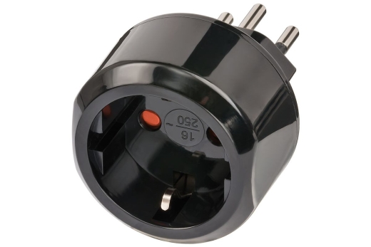 Brennenstuhl Adapter Travel Stecksystem CH/AufsatzDE Sicher