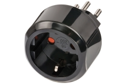 Brennenstuhl Adapter Travel Stecksystem CH/AufsatzDE Sicher
