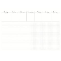 Notiz-Schreibunterlage „Office - Liniert &...