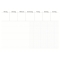 Notiz-Schreibunterlage „Office - Liniert & Kariert“ - 60 x 42 cm, 30 Blatt