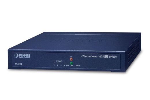 PLANET 100/100 Mbps Ethernet (4-P LAN) to VDSL2 Bridge - 30a