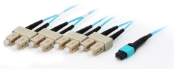 Equip Patchkabel MTP->SC 3.00m 8Faser M/M OM4...