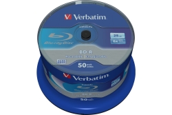 BD-R Verbatim Datalife SL 6x 25GB 50pack Spindel No ID