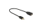 DELOCK HDMI Kabel Ethernet A ->micro D Bu/St 0.20m 3D 4K