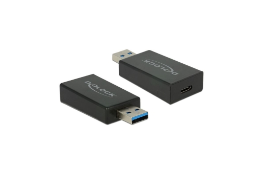 DELOCK USB3.1 Adapter C -> A Bu/St schwarz