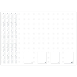 Notiz-Schreibunterlage Office - dotted - 60 x 42 cm, 30...