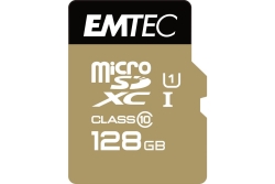 Emtec mSD 128GB UHS-I U1 EliteGold + Adapter