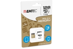 Emtec mSD 128GB UHS-I U1 EliteGold + Adapter