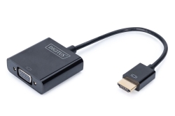 DIGITUS HDMI-Konverter HDMI-A -> VGA(D-Sub) schwarz
