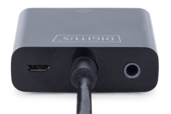DIGITUS HDMI-Konverter HDMI-A -> VGA(D-Sub) schwarz