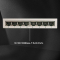 LINDY Switch 8-Port Gbit Metall schwarz