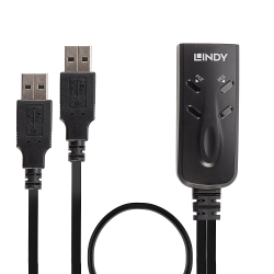 LINDY KVM Tastatur & Maus Switch USB für 2 Rechner