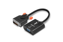 LINDY DVI-D auf VGA Adapter DVI-D St VGA-Buchse, max. 1200p