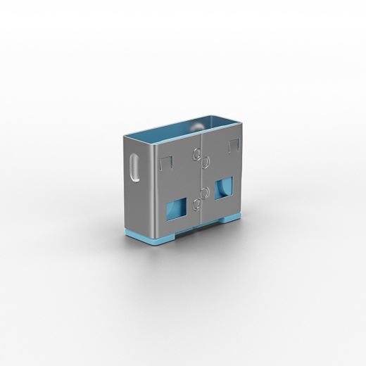 LINDY USB Typ A Portschlösser 10xBlau Erweiterung für 40452