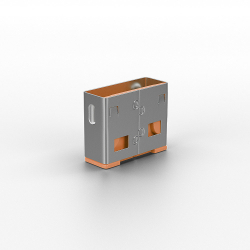 LINDY USB Typ A Portschlösser 10xOrange Erweiterung...