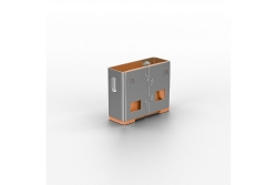 LINDY USB Typ A Portschlösser 10xOrange Erweiterung f 40453