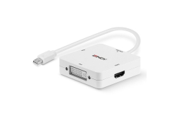 LINDY Adapter Mini-DisplayPort an HDMI 4K30/DVI/VGA